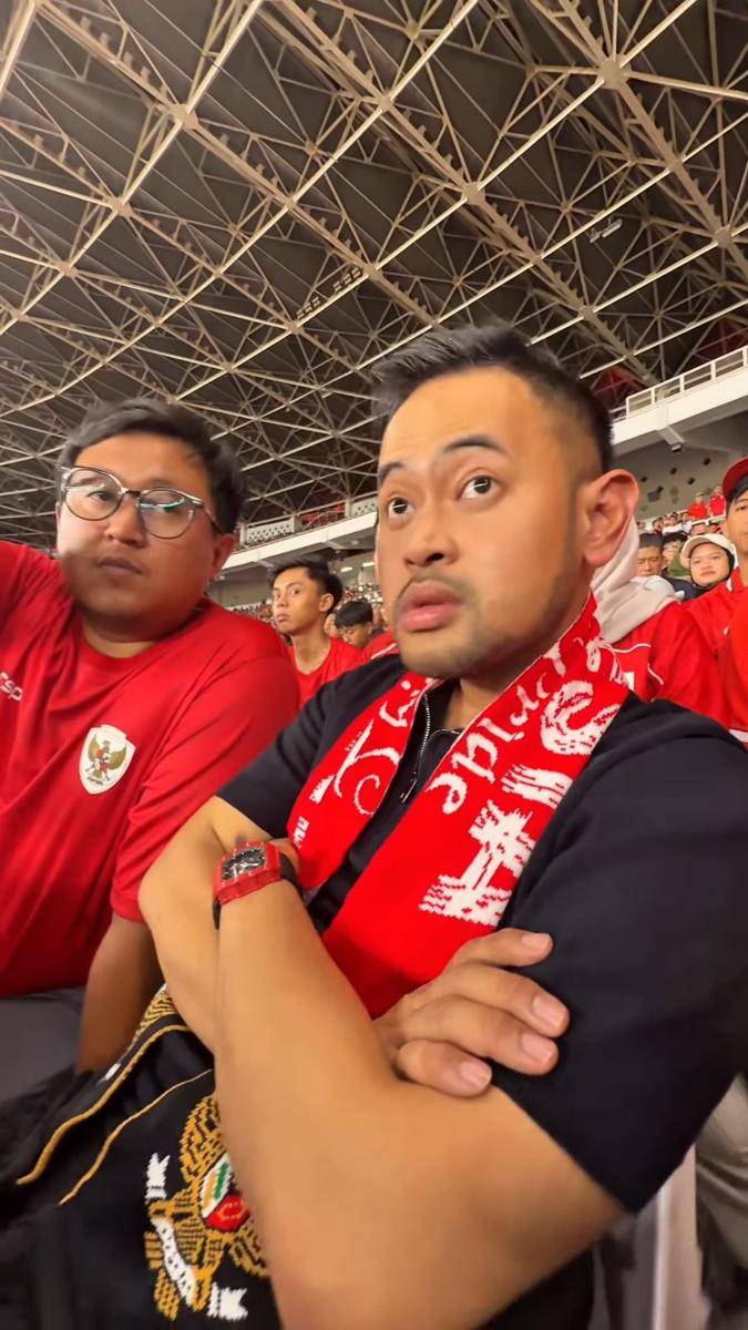artis nonton final Piala AFF U23 2025 (instagram.com/juragan_99)