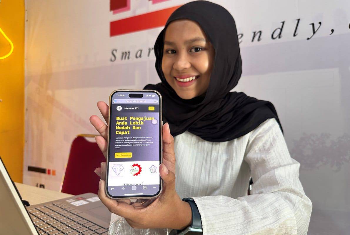 Fakultas Teknologi Industri (FTI) Itera Luncurkan Aplikasi Administrasi bernama Holistic Administration and Resource Management System atau Harmony FTI