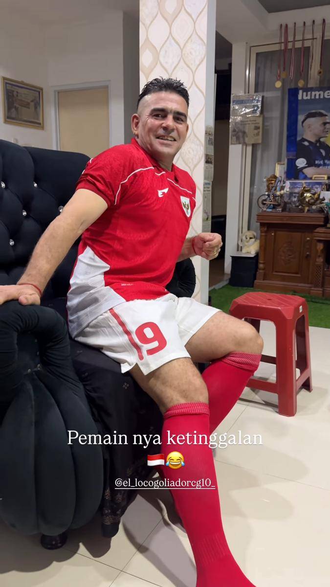 artis nonton final Piala AFF U23 2025 (instagram.com/mike_gonzalez10)