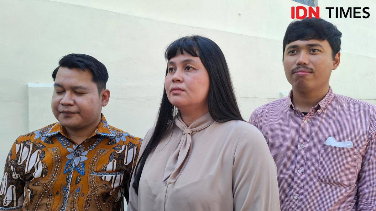 Penasihat hukum keluarga korban, Keisha Amanda, Selasa (29/7/2025). IDN Times/Darsil Yahya