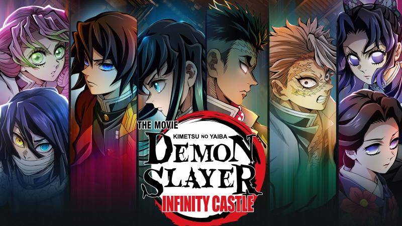 poster demon slayer infinite castle