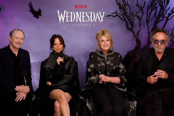 cast Wednesday Season 2 (dok. Netflix)