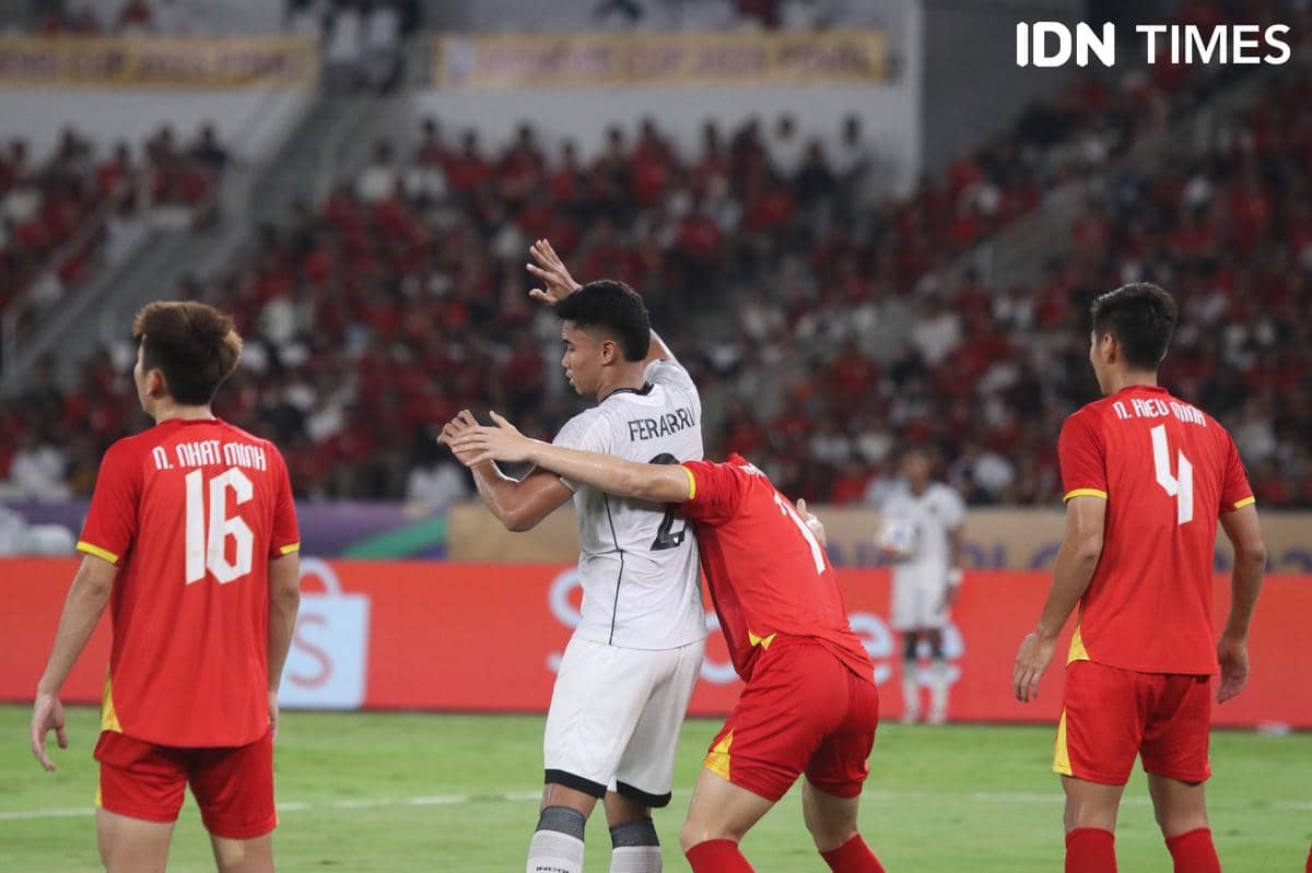 Timnas U-22 lawan Myanmar