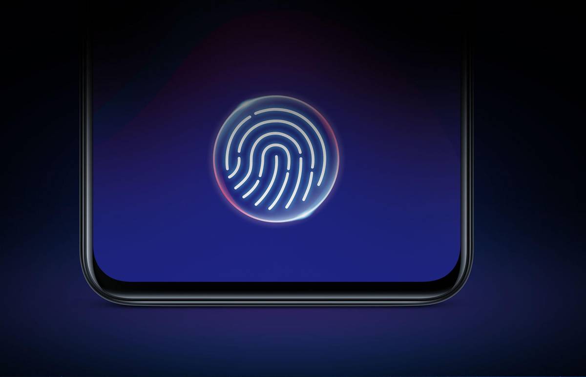 ilustrasi fingerprint di HP