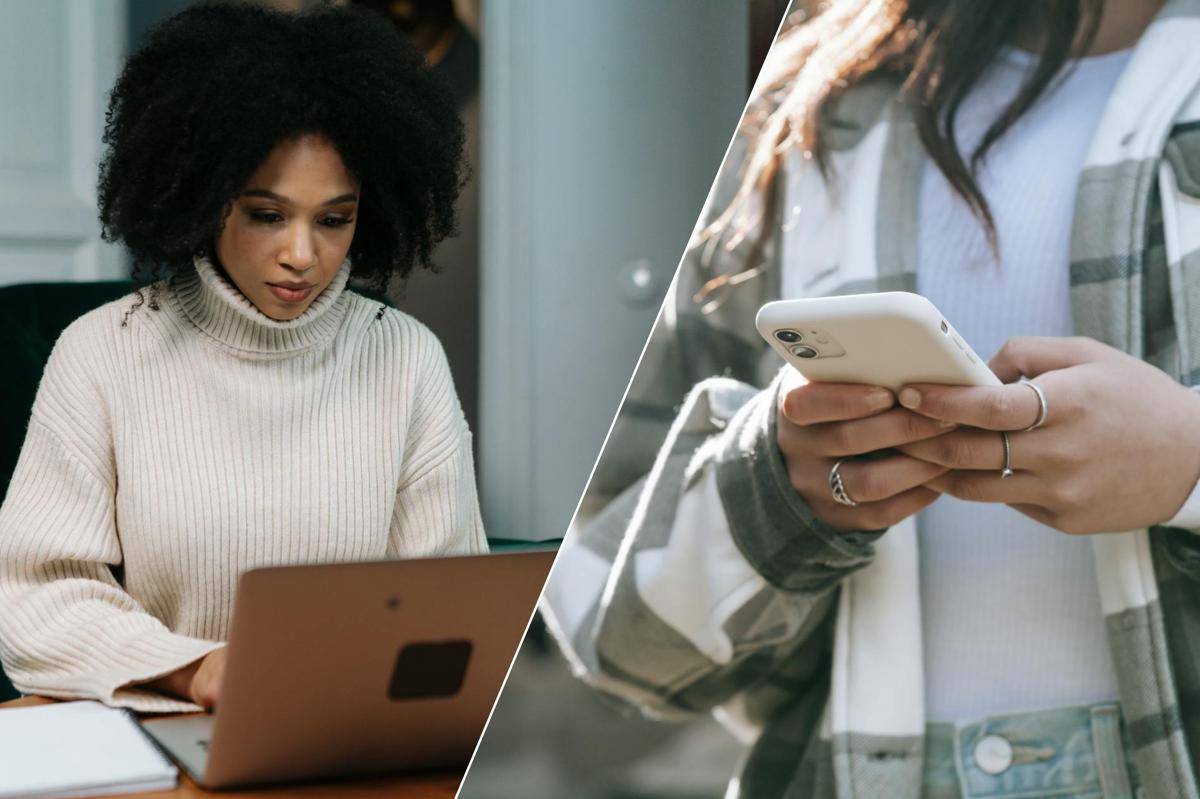 tipe penulis media online berdasarkan kebiasaannya (pexels.com/cottonbro studio | pexels.com/Charlotte May)