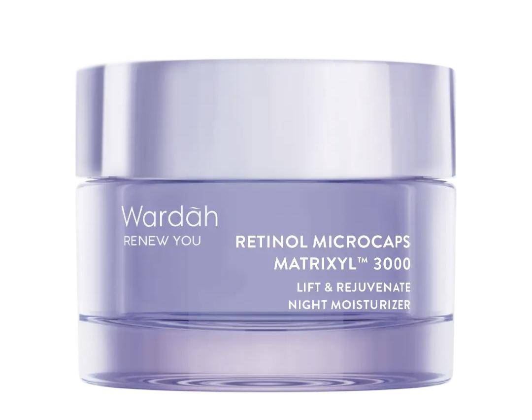 Wardah Renew You Retinol Microcaps Matrixyl™ 3000 Lift & Rejuvenate Night Moisturizer (wardahbeauty.com)