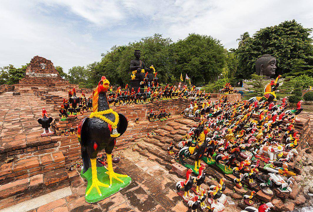 ilustrasi Wat Thammikarat (wikimedia.org/Diego Delso)