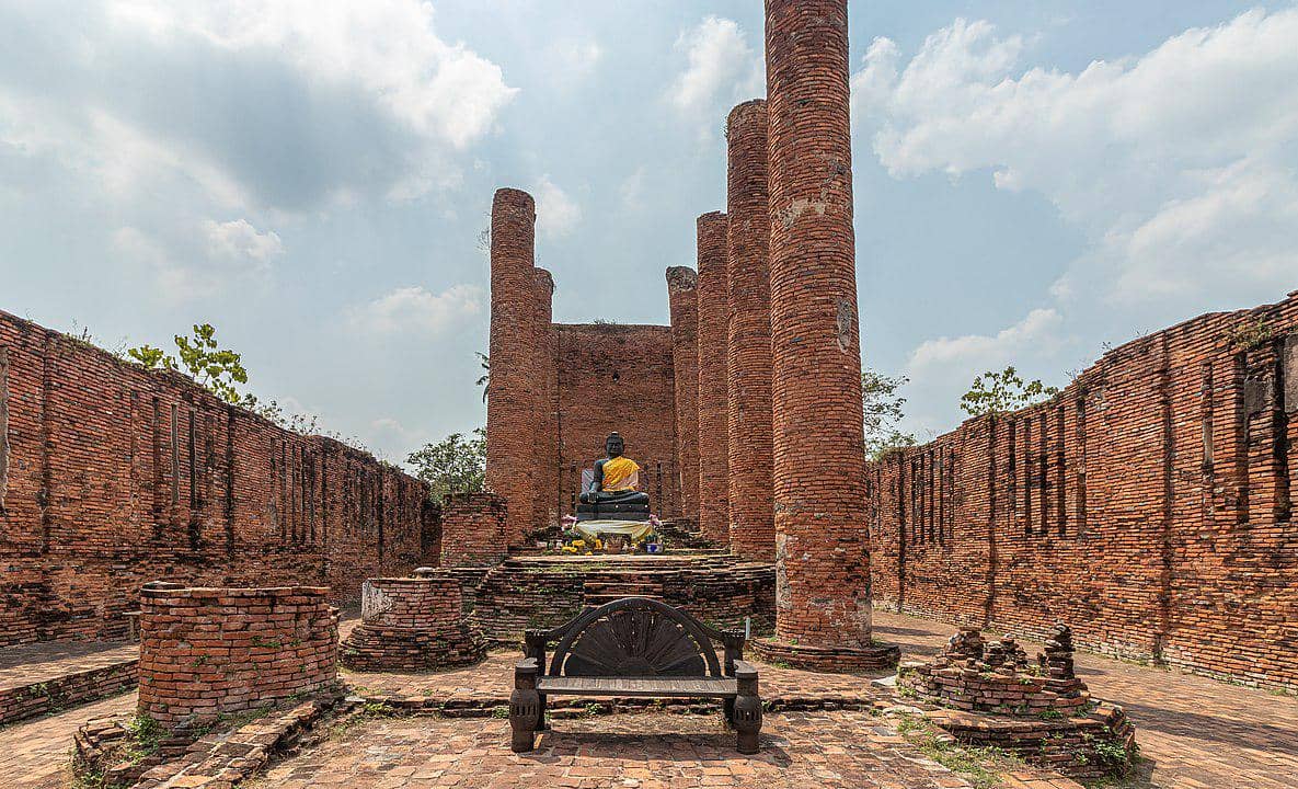 Wat T 7 Fakta Wat Thammikarat, Kuil Bersejarah di Tengah Kota Kuno Ayutthaya ...