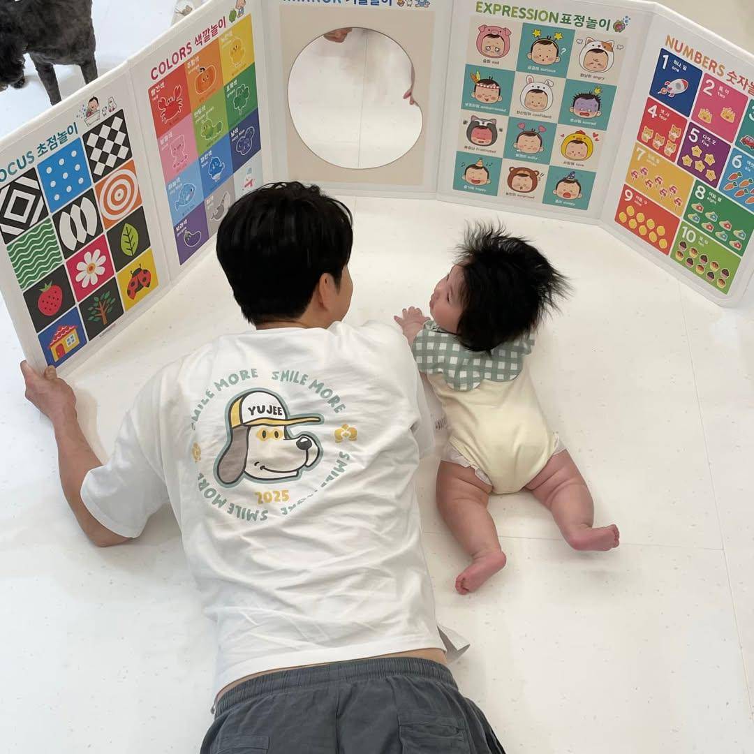 potret Shim Hyung Tak momong Baby Haru (instagram.com/tak9988)