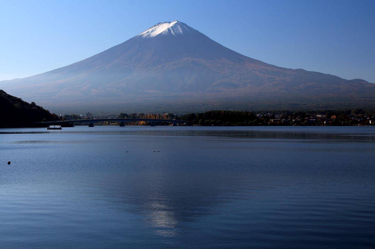 ilustrasi danau Kawaguchi (commons.wikimedia.org/Alpsdake)