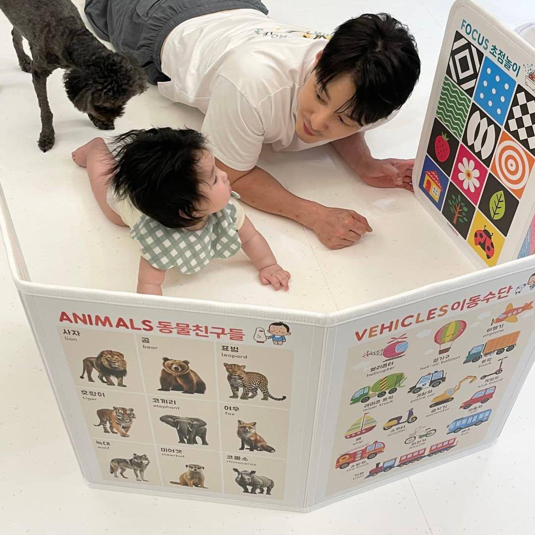 potret Shim Hyung Tak momong Baby Haru (instagram.com/tak9988)