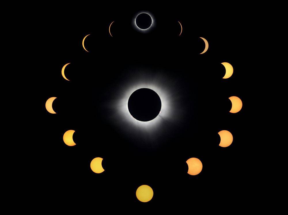 gambar fase gerhana matahari total (unsplash.com/Erika Löwe)