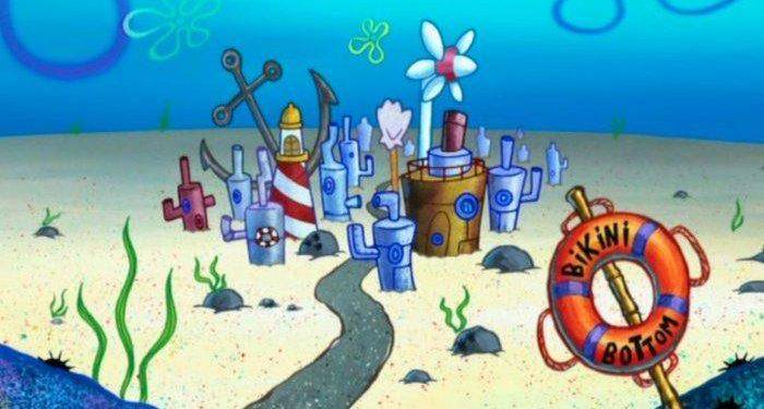 Bikini Bottom (dok. Nickelodeon/SpongeBob SquarePants)