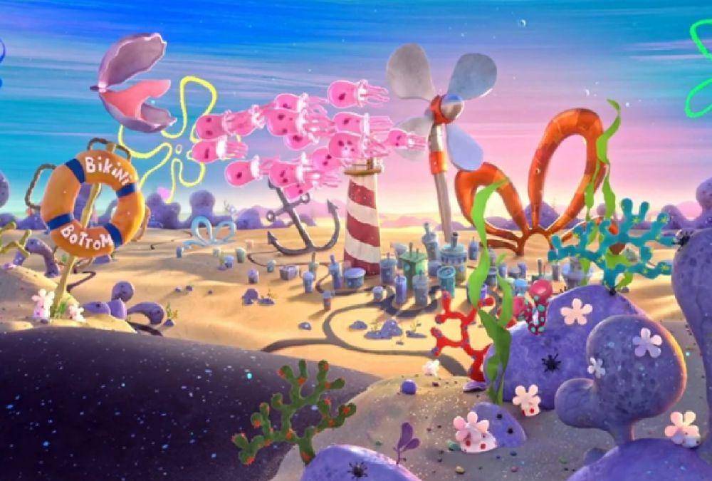 Bikini Bottom (dok. Nickelodeon/SpongeBob SquarePants)