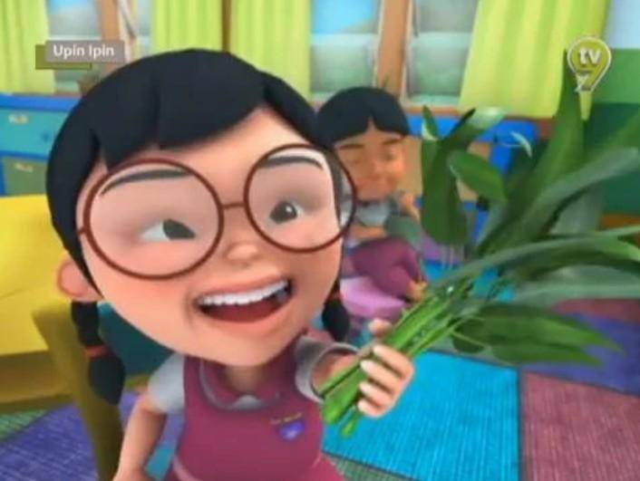 cuplikan Upin dan Ipin episode Daun Hijau (youtube.com/Les' Copaque Production)