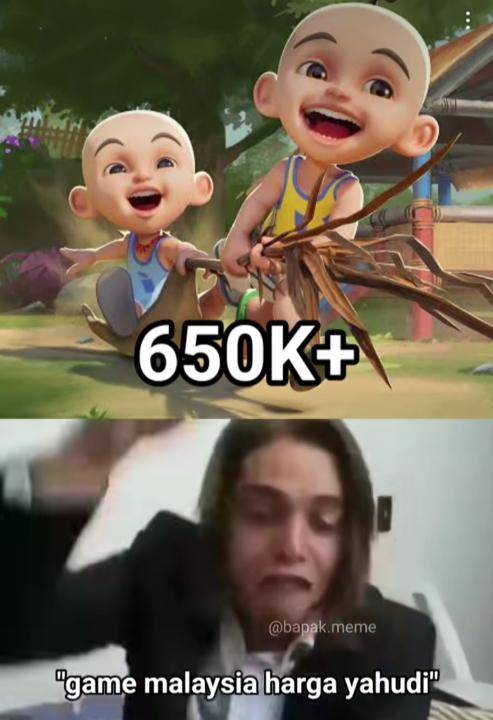 meme Upin & Ipin Universe (instagram.com/bapak.meme)