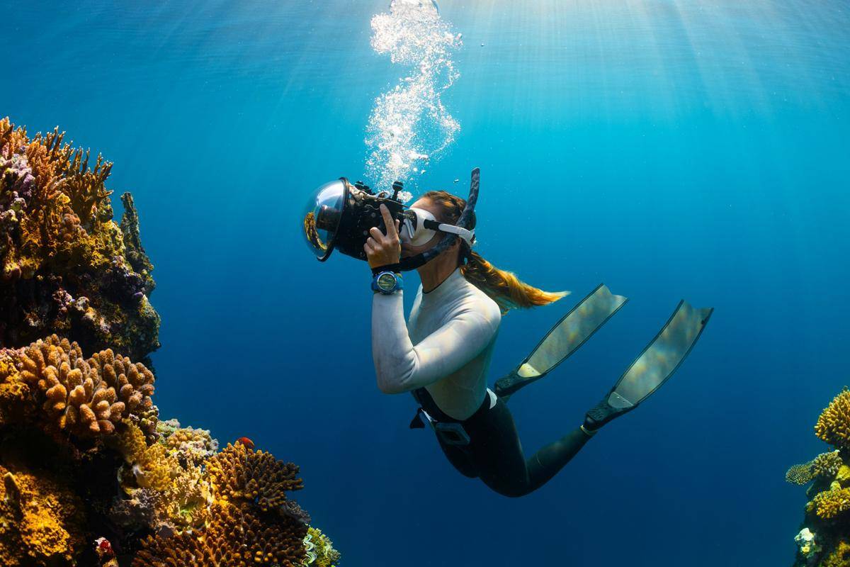 ilustrasi snorkeling (unsplash.com/NEOM)