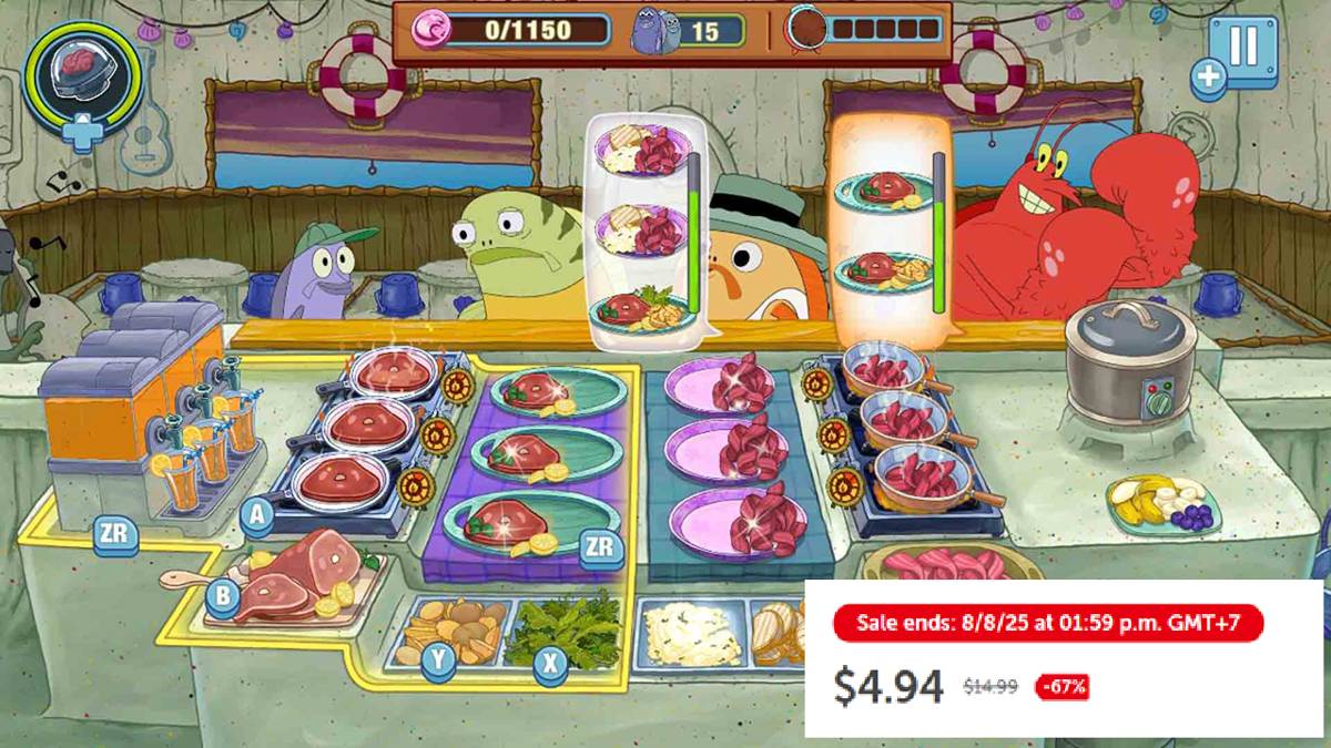 SpongeBob: Krusty Cook-Off (dok. iLLOGIKA/SpongeBob: Krusty Cook-Off)