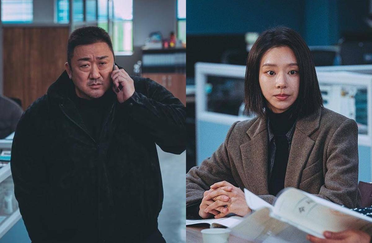 Ma Dong Seok dan Lee Joo Bin di film The Roundup: Punishment (instagram.com/aboentertainment)