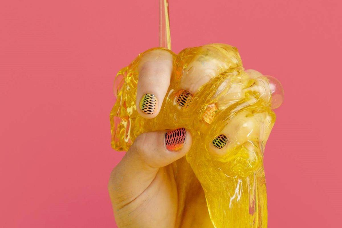 ilustrasi visual slime