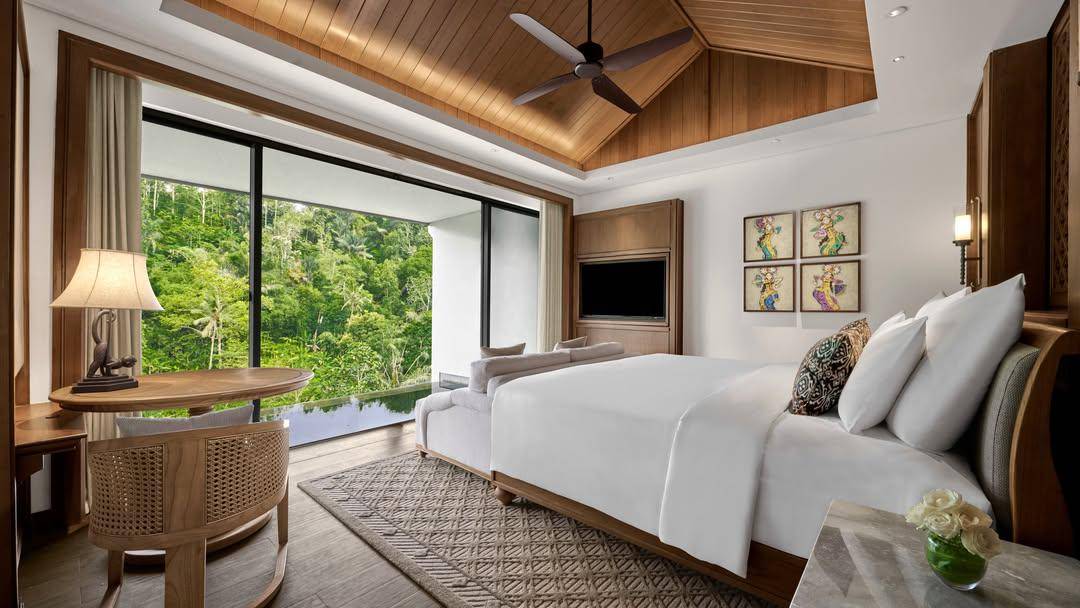 salah satu kamar di Anantara Ubud Bali Resort (instagram.com/anantaraubudbali)
