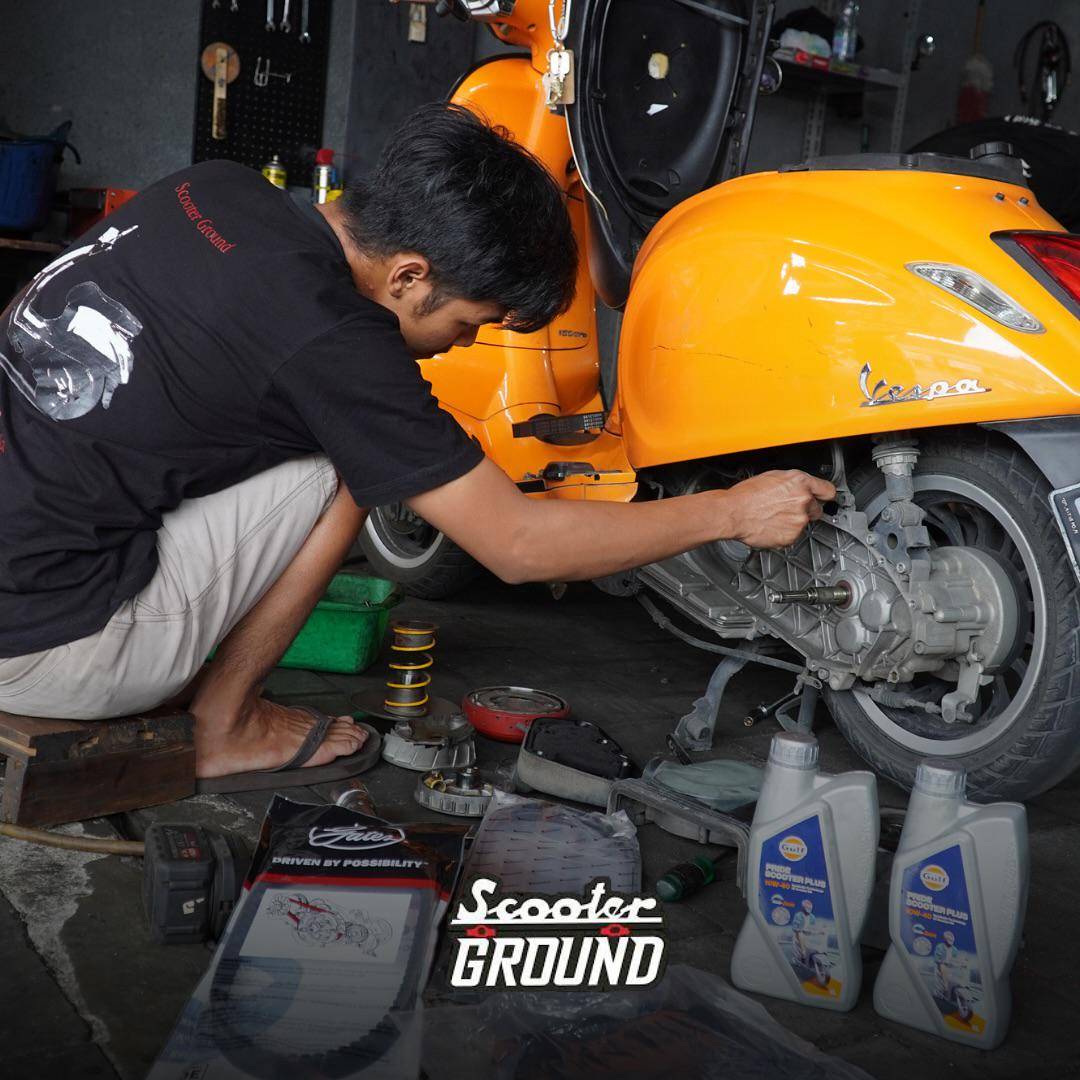 Bengkel Vespa Matic Jogja (instagram.com/scootergroundyk)