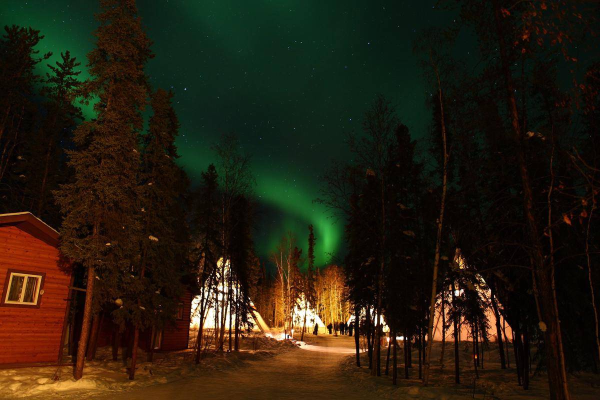Aurora di Yellowknife (commons.wikimedia.org/GoToVan)