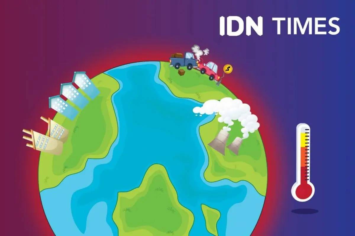 Ilustrasi pemanasan global, perubahan iklim (IDN Times/Aditya Pratama)
