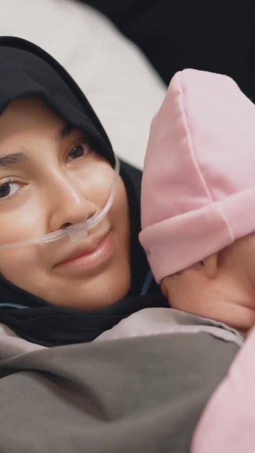 Miskah Shafa Istri Yislam Jaidi Melahirkan (Instagram.com/miskashf)