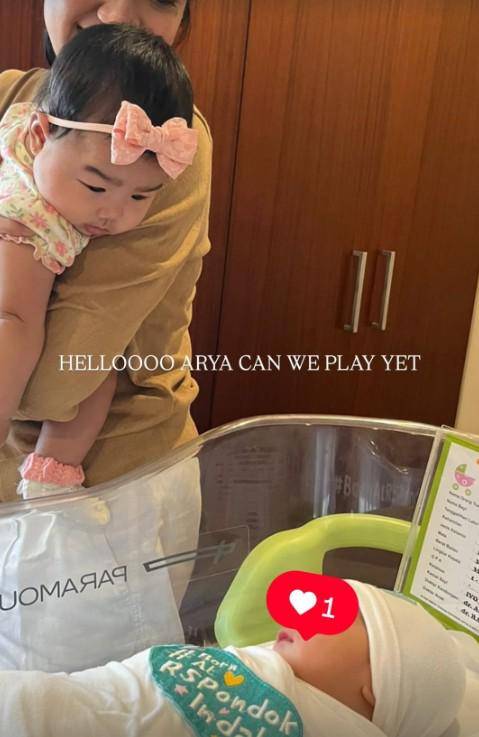 Anggika Bolsterli Melahirkan Anak Pertama (Instagram.com/anggikabolsterli)
