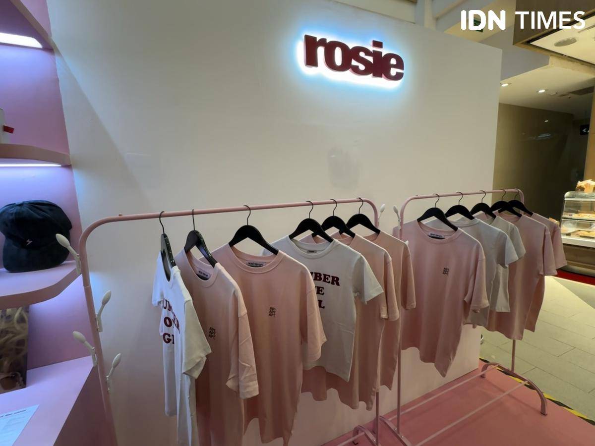 potret Rosie POP UP STORE In Jakarta pada Rabu 