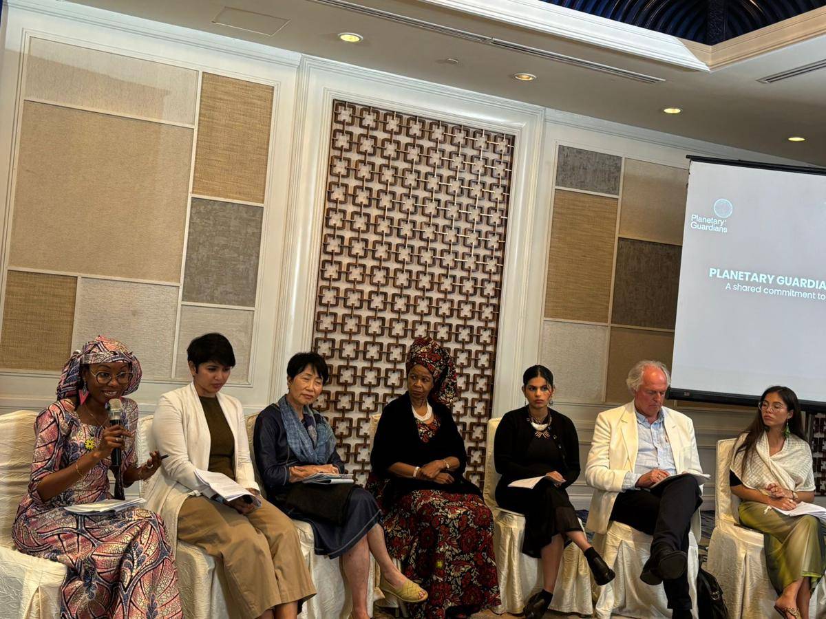 konferensi pers Planetary Guardians pada Selasa (29/7/2025) di Jakarta (IDN Times/Rifki Wuda)