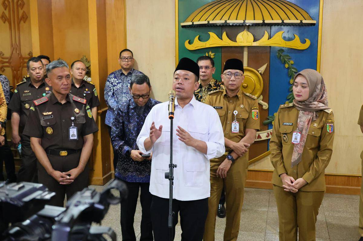 Menteri ATR, Nusron Wahid ketika berkunjung ke Bandar Lampung, Lampung. (Dokumentasi Kementerian ATR)