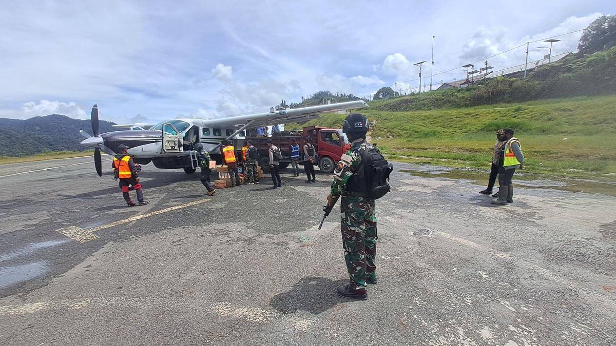 TNI ambil alih operasional Bandara Bilorai Sugapa, Intan Jaya, Papua Tengah. (IDN Times/Istimewa)