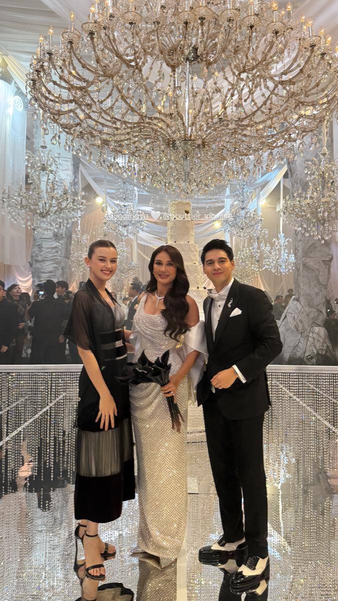 artis di resepsi Luna Maya di Jakarta (instagram.com/kimberlyryder)