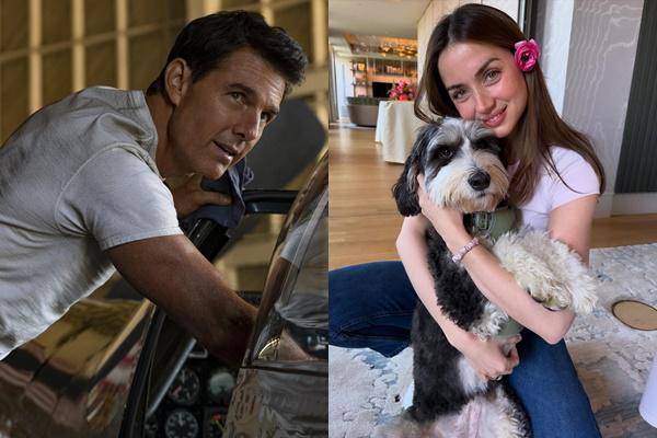 Tom Cruise dan Ana de Armas (dok. Paramount Pictures/Top Gun: Maverick | instagram.com/ana_d_armas)