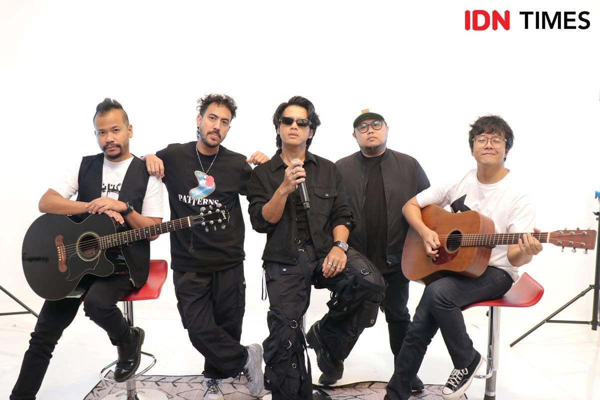 Nidji di kantor IDN, Jakarta, Rabu (23/7/2025) (dok. IDN Times)
