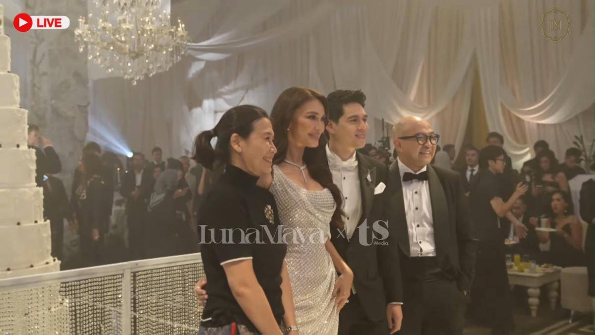 resepsi Luna Maya di Jakarta (youtube.com/lunamayachannel)