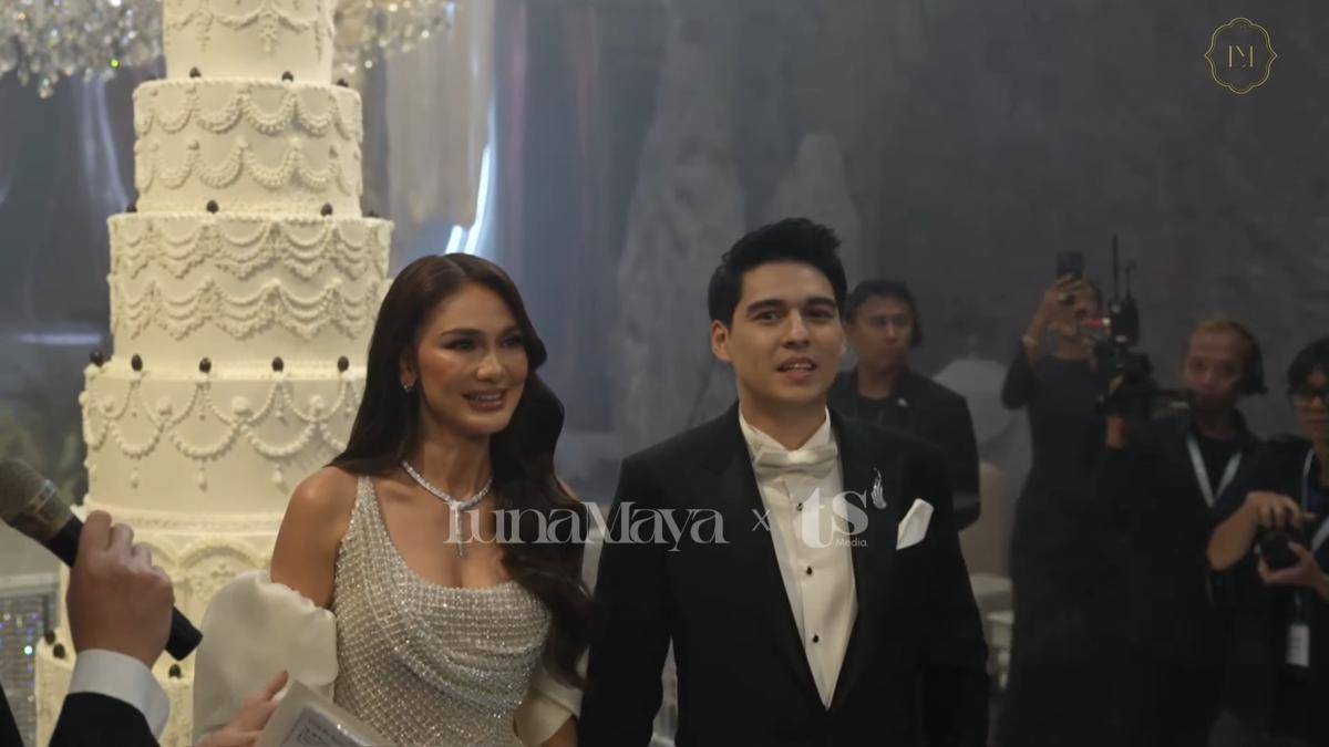 resepsi Luna Maya di Jakarta (youtube.com/lunamayachannel)