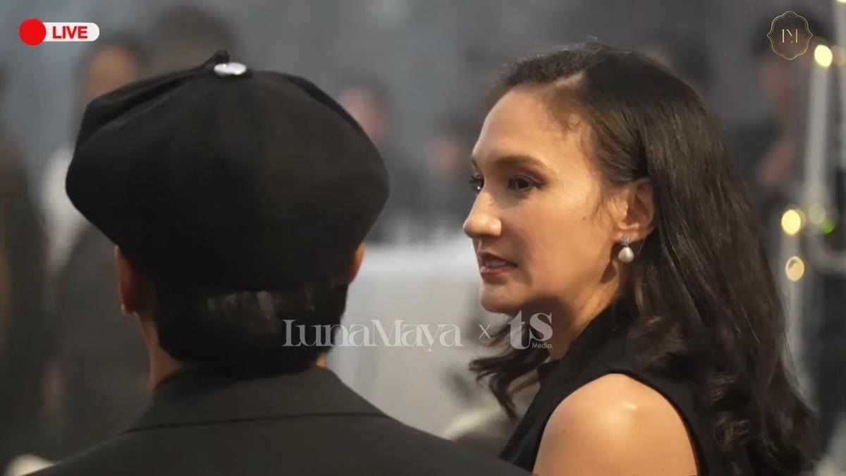 artis di resepsi Luna Maya di Jakarta (youtube.com/lunamayachannel)