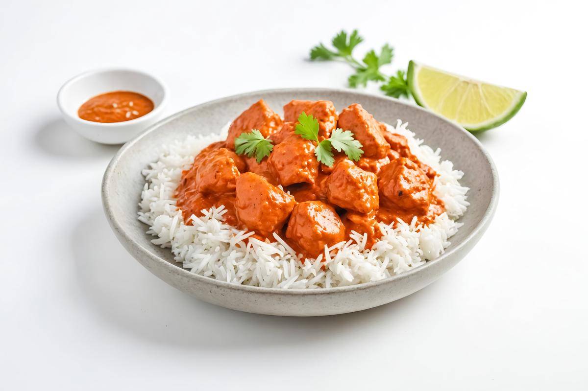 ilustrasi chicken tikka masala (vecteezy.com/Anton Rysak)