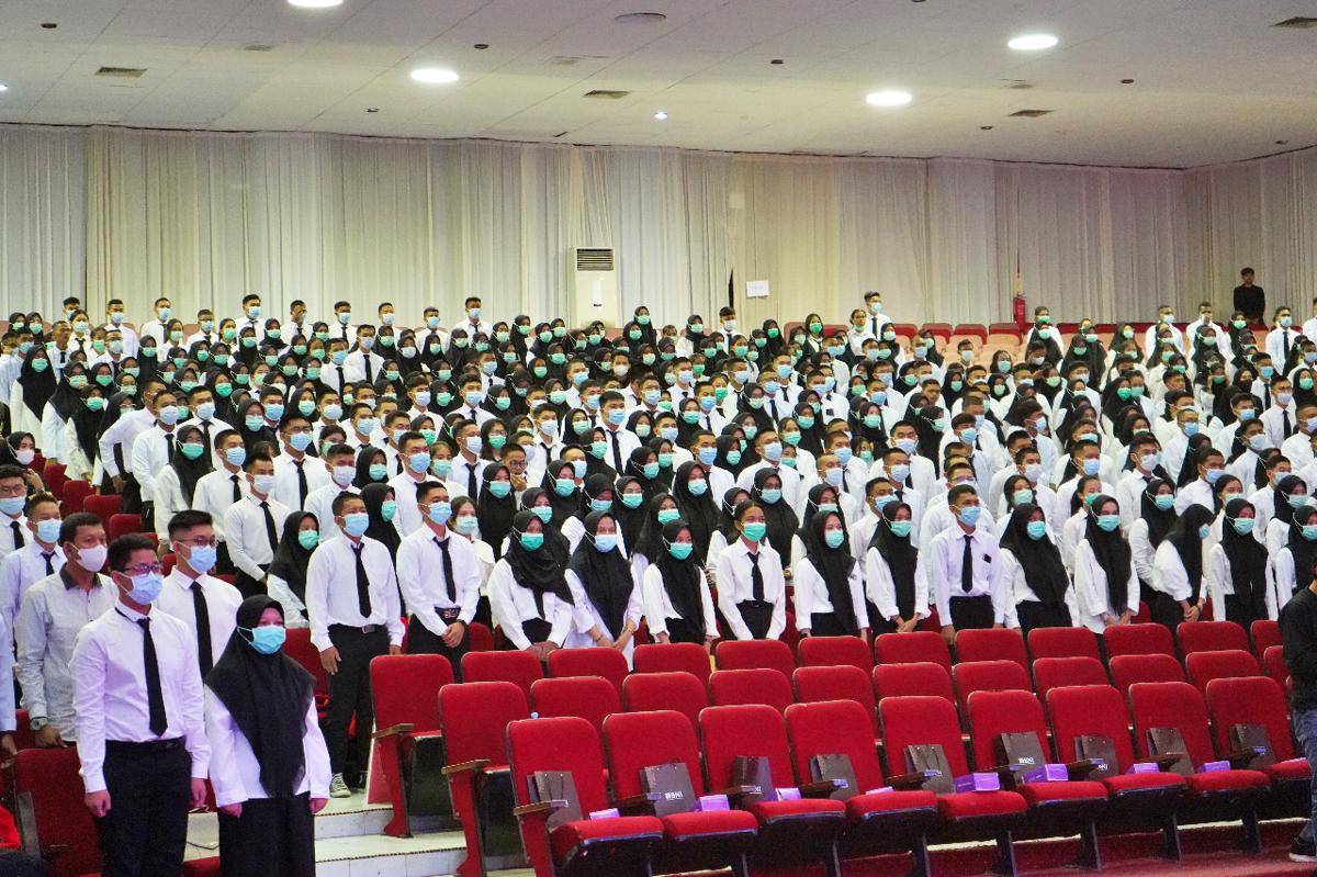 Potret PKKMB di Universitas Hasanuddin (Unhas) tahun akademik 2022/2023 (unhas.ac.id)