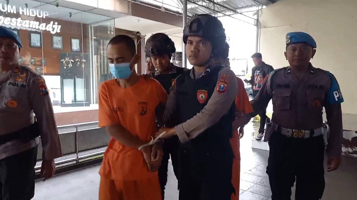 Pelaku saat ditangkap Satreskrim Polres Trenggalek. IDN Times/ istimewa