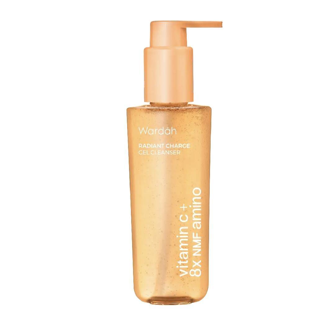 Wardah Vitamin C + 8X NMF Amino Radiant Charge Gel Cleanser (wardahbeauty.com)