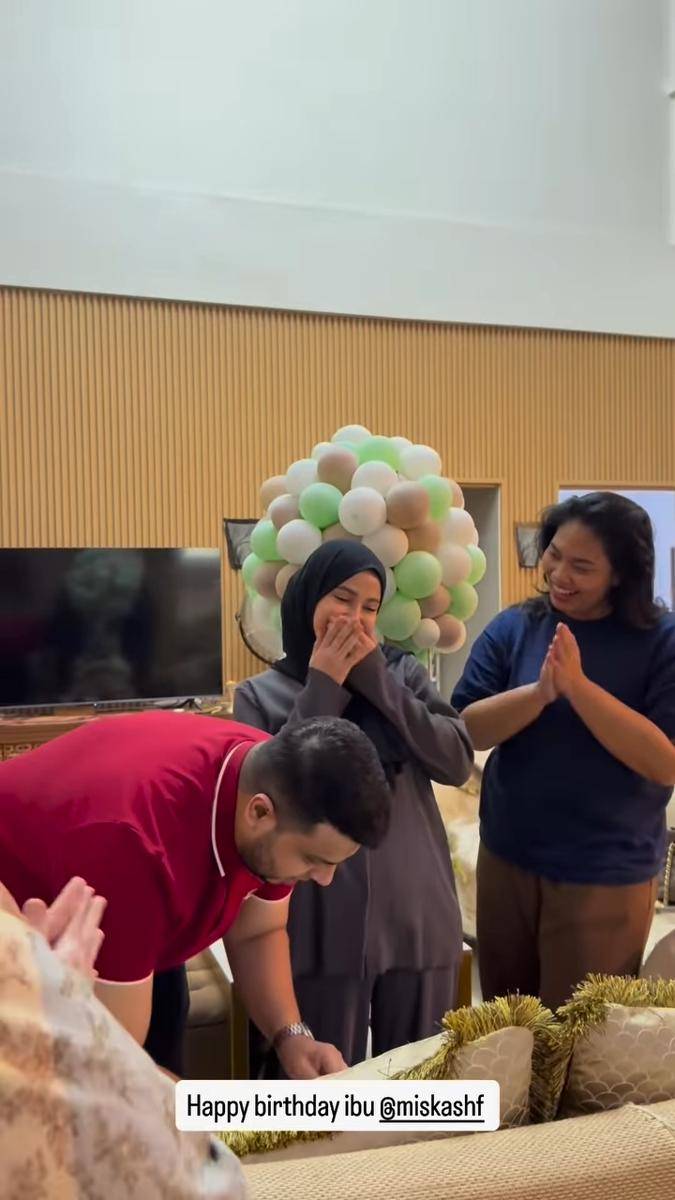 ulang tahun Yislam Jaidi dan Miskah (instagram.com/fadiljaidi)