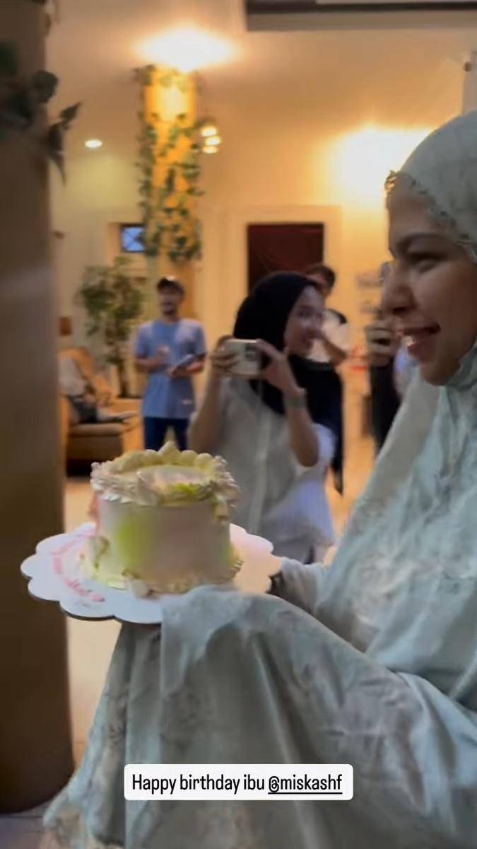 ulang tahun Yislam Jaidi dan Miskah (instagram.com/fadiljaidi)