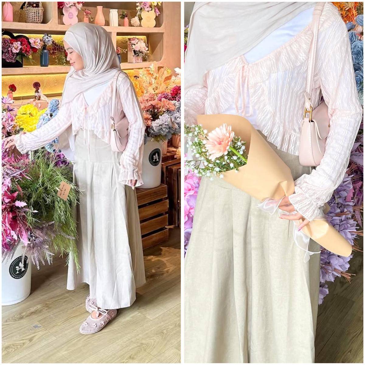 OOTD colorful ala Giga Putri 