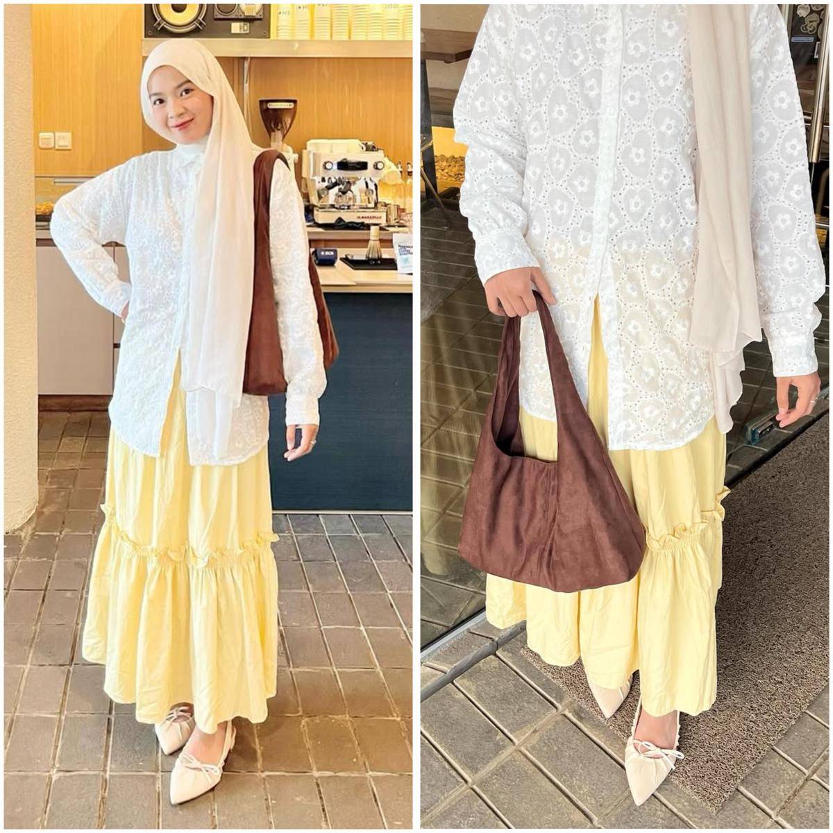 gaya warna pastel ala Giga Putri 