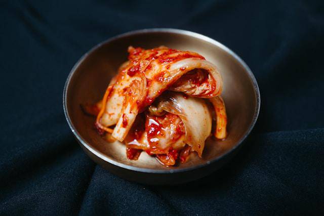 ilustrasi kimchi khas Korea Selatan (unsplash.com/Daniel)