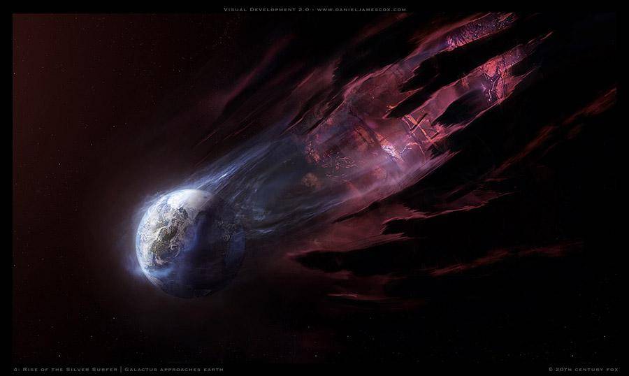 Galactus versi 2007 (dok. 20th Century Fox/Fantastic Four: Rise of the Silver Surfer)